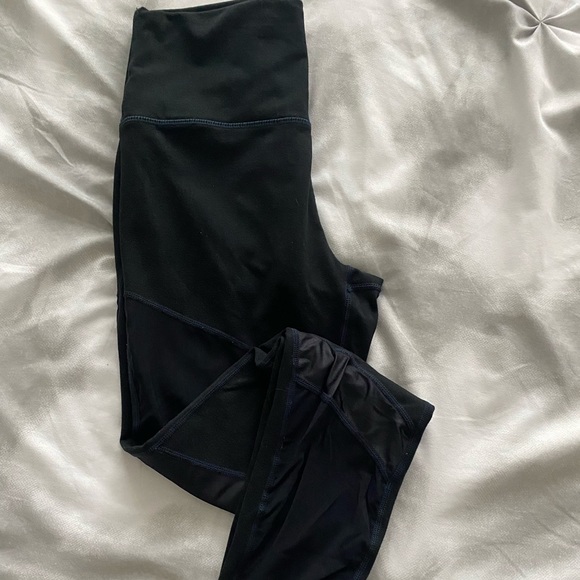 Fabletics PowerHold Mesh Panel Legging - Picture 2 of 4